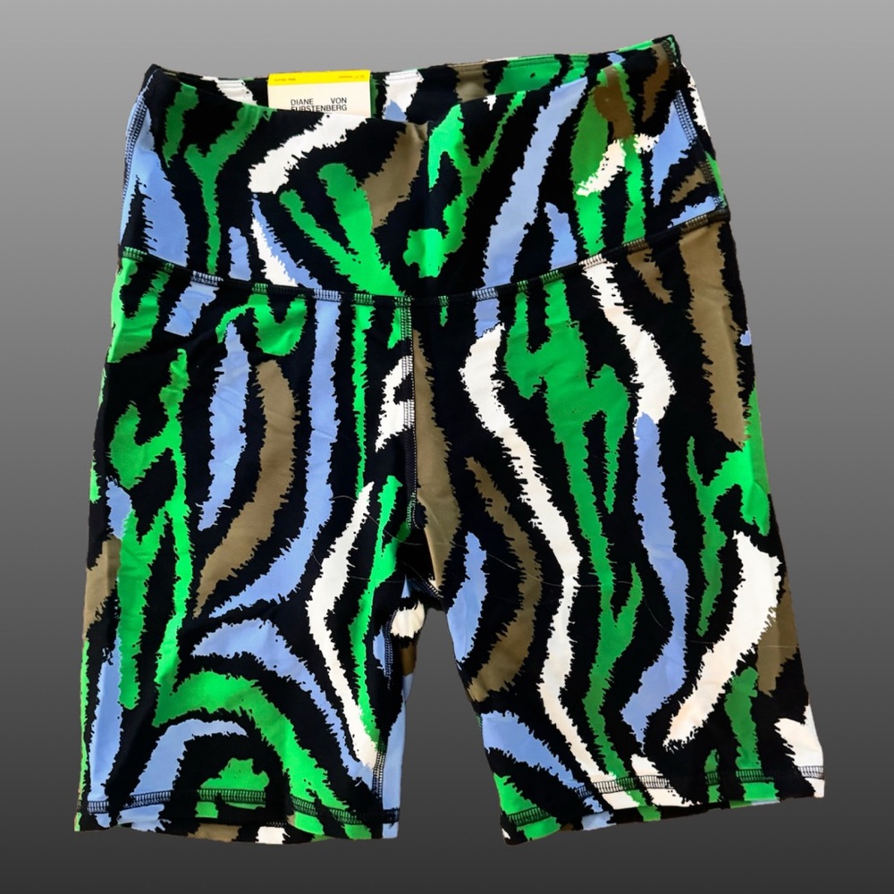 NWT Small‎ Women's Diane Von Furstenberg Bike Shorts